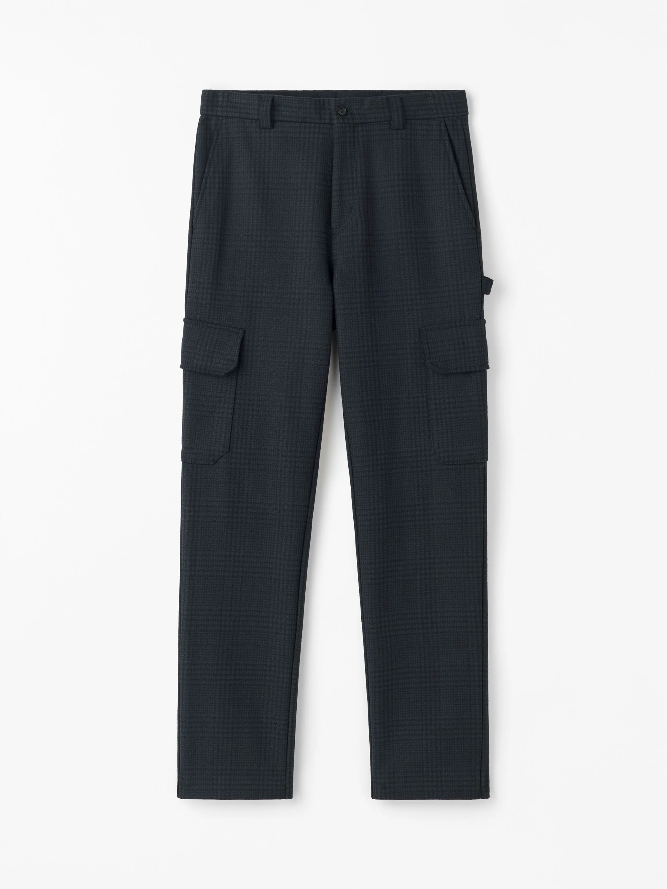 Turner Cargo Check Trousers - 1