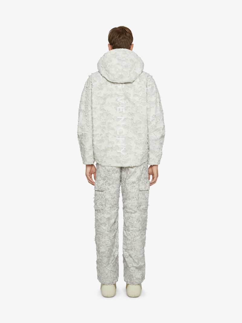 DESTROYED WINDBREAKER IN MIXED COTTON 4