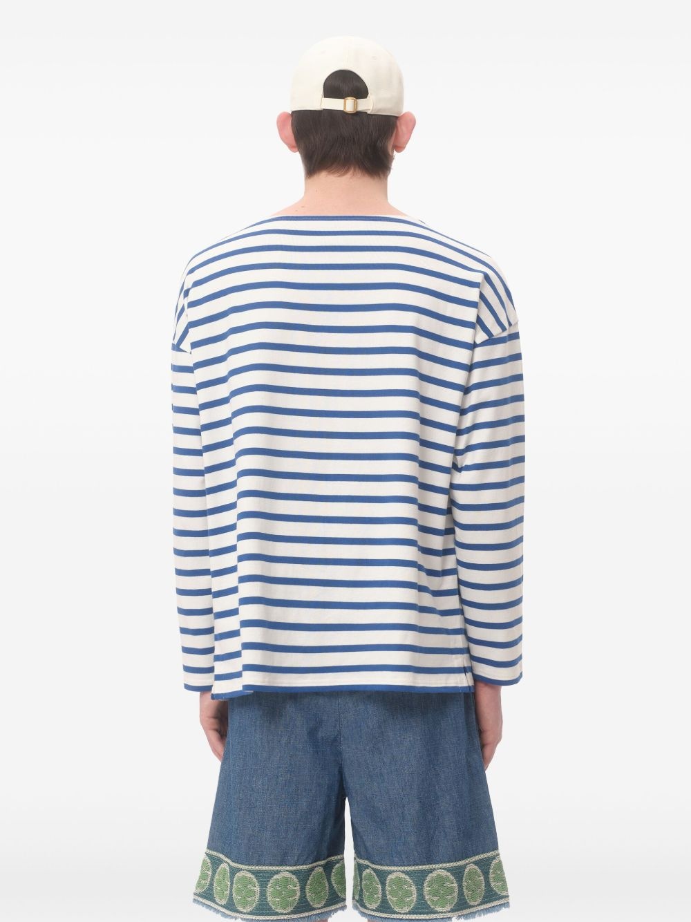 striped T-shirt - 4