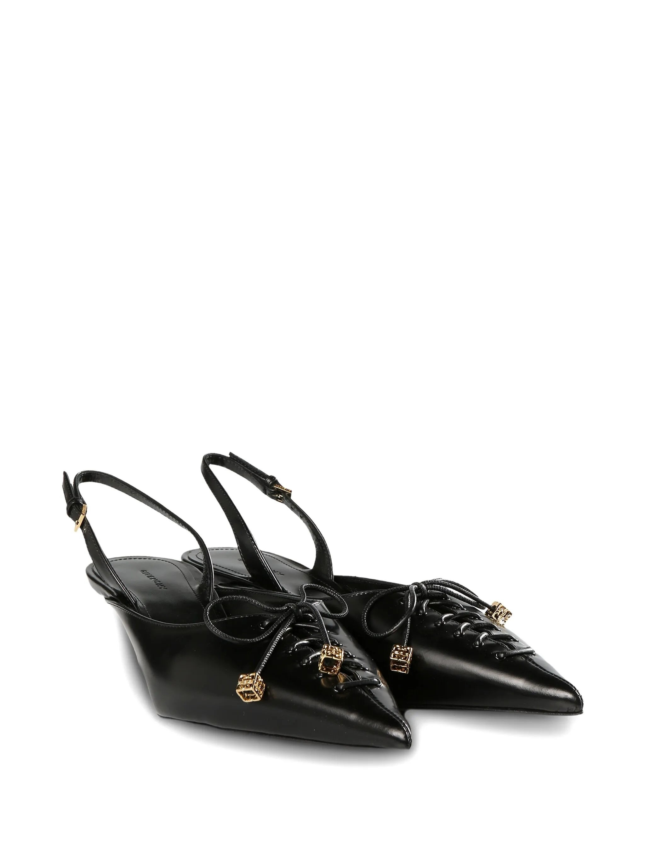 45mm lace-up pumps - 2