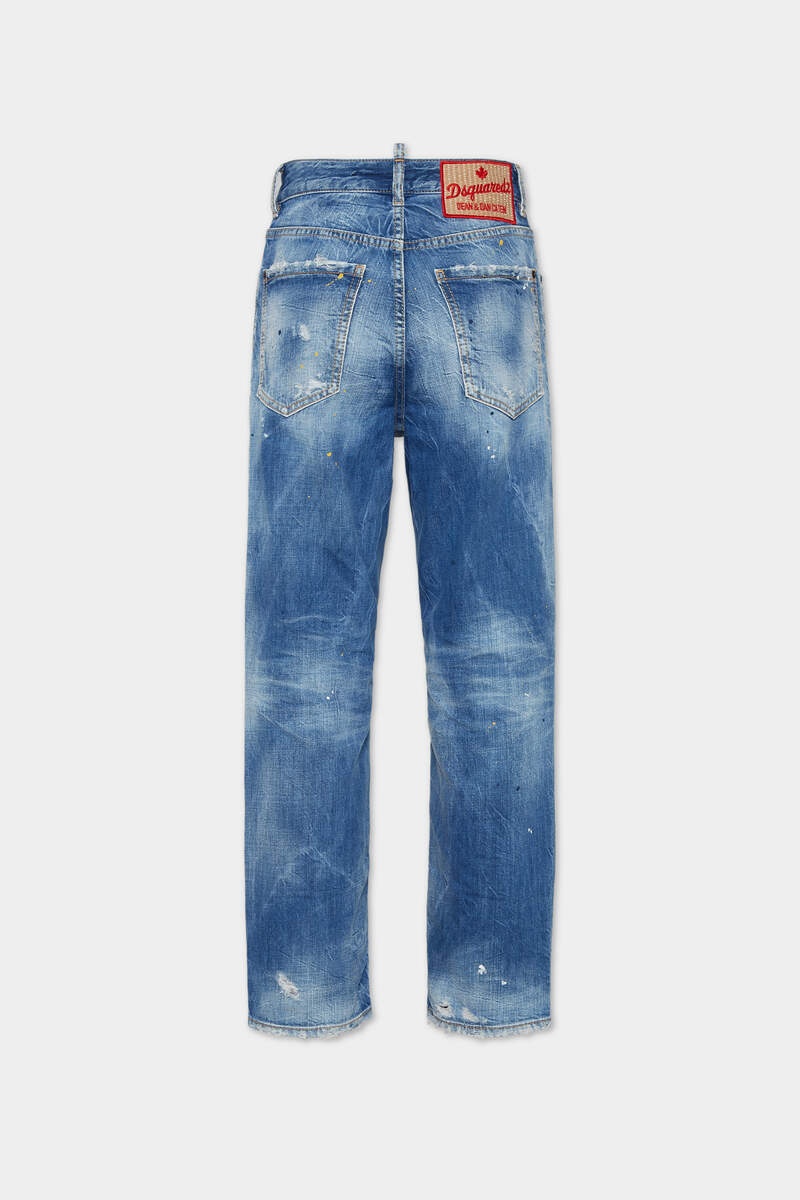 LIGHT CLEAN BABY BLUE WASH BOSTON JEANS - 2