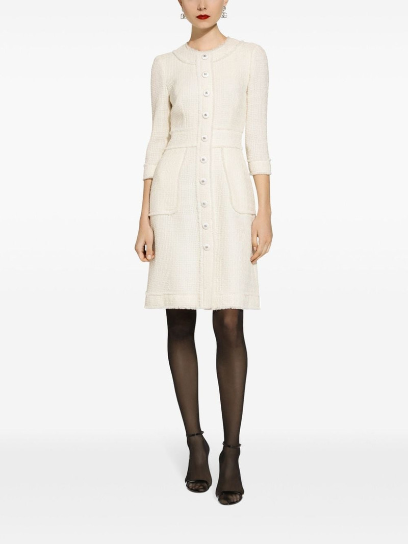 A-line tweed dress 3