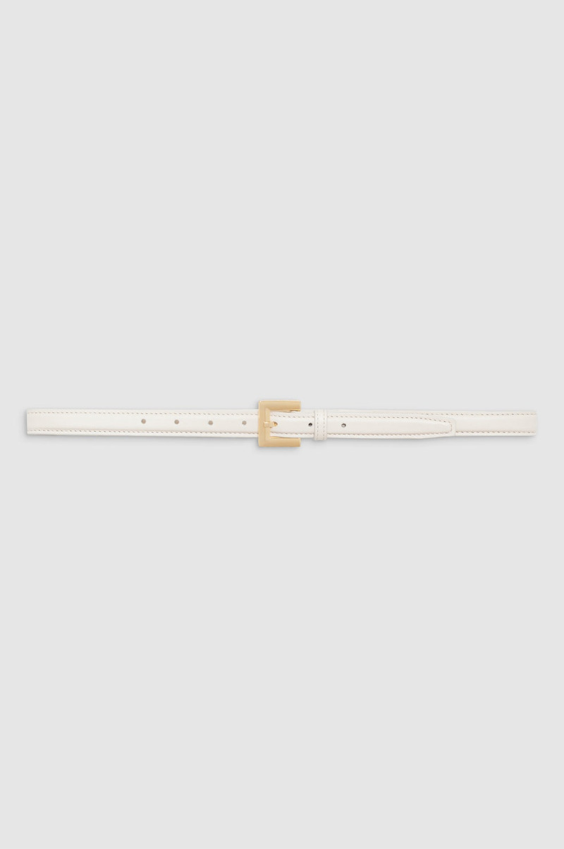 Nicola Belt - Bone With Gold 1