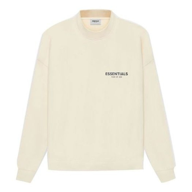 Fear of God Essentials SS21 Pull-Over Mockneck Buttercream FOG-SS21-555 1
