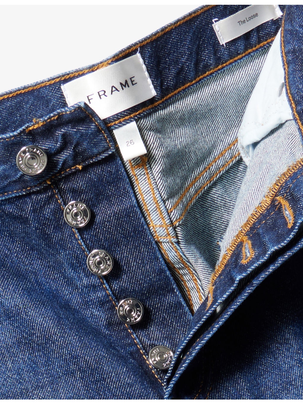 The Loose Wide-Leg Denim Jeans - 7