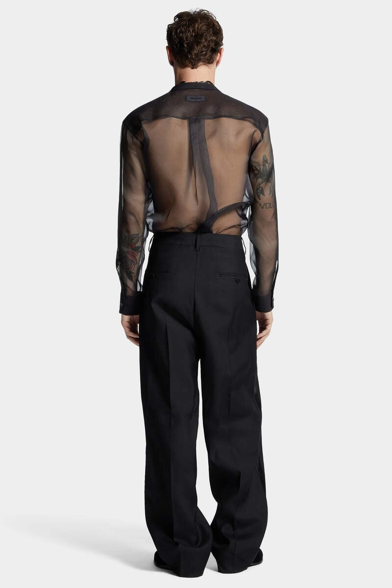 TWO PLEATS TUXEDO PANT 4