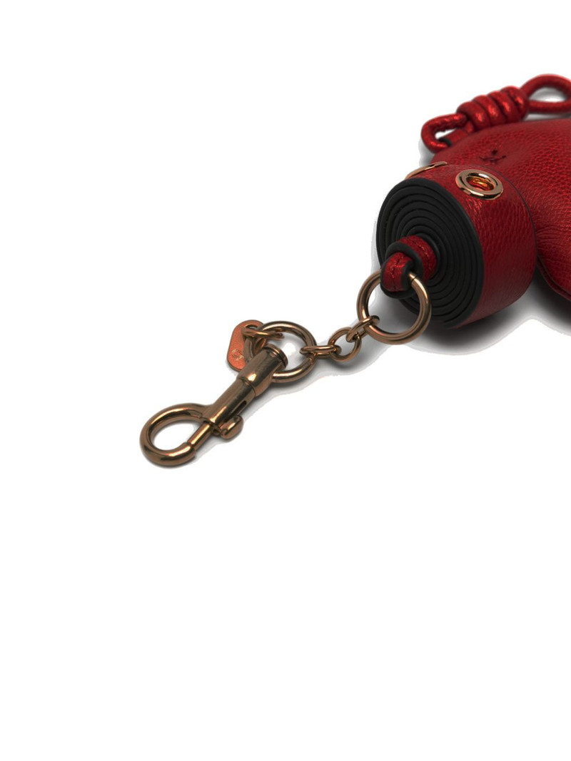 Anya Hindmarch heart-shape keyring outlook