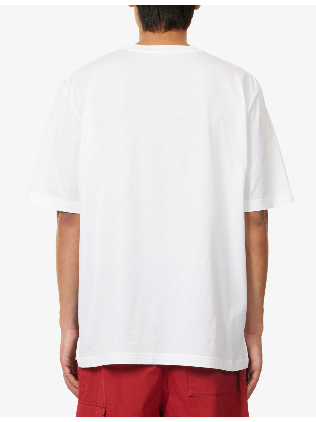 Mixed Media Patch Cotton-Jersey T-Shirt - 4