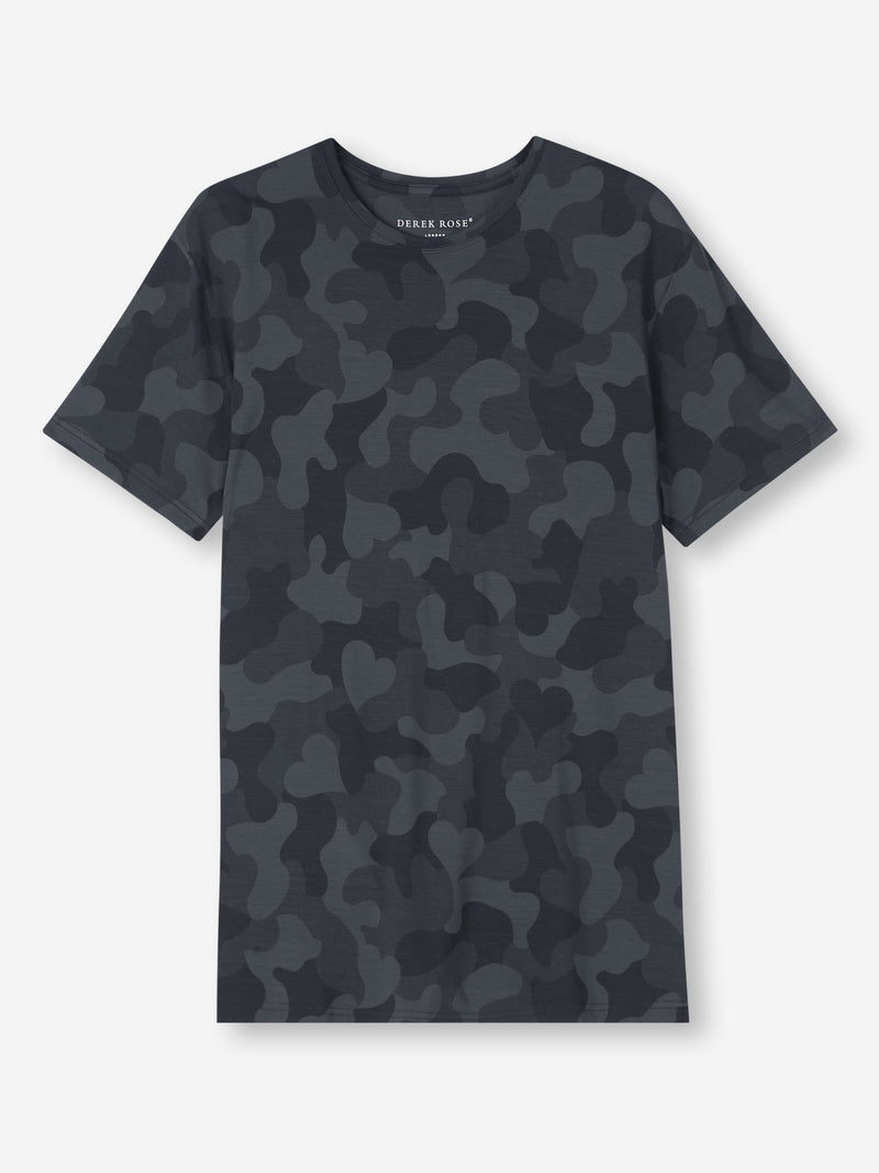 Men's T-Shirt London 11 Micro Modal Black - 1
