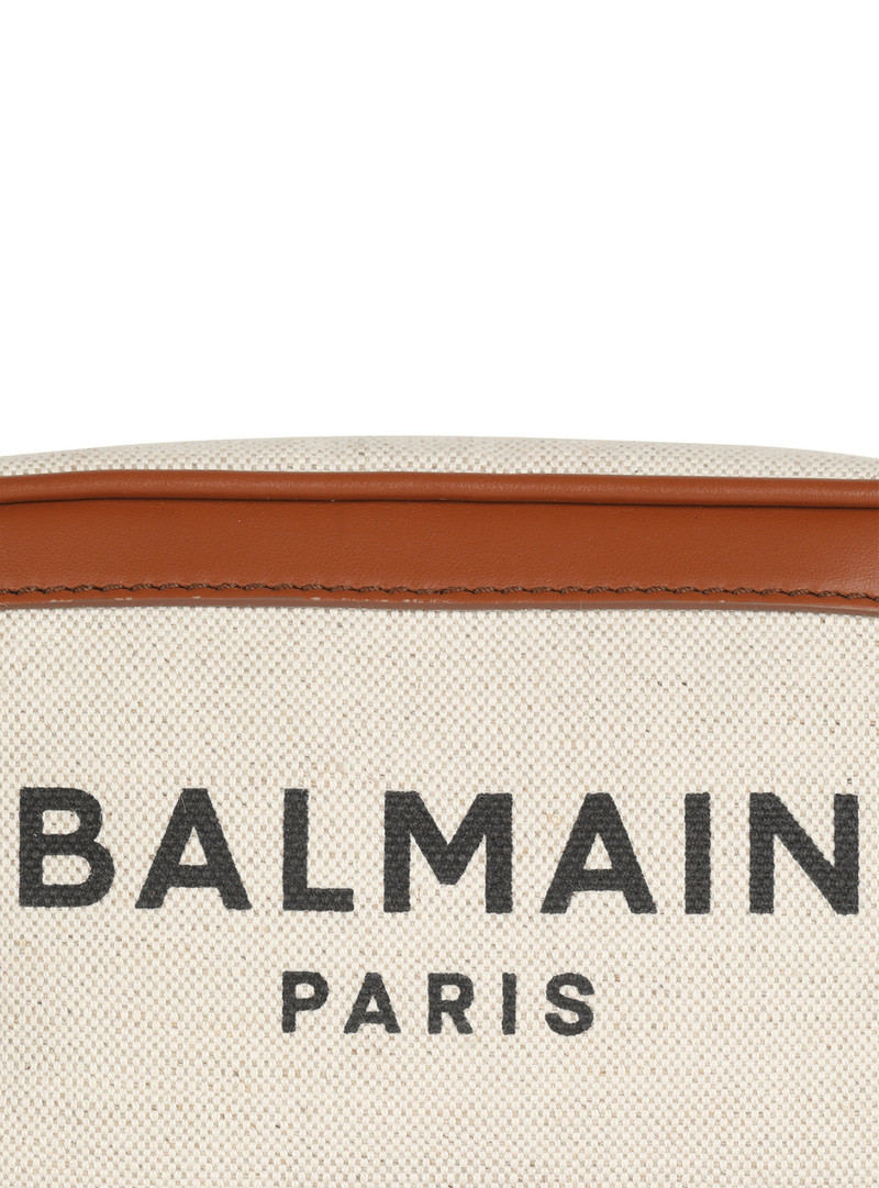 Canvas B-Army camera bag with  leather panels 6