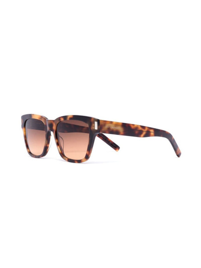 SAINT LAURENT SL 560 square-frame sunglasses outlook