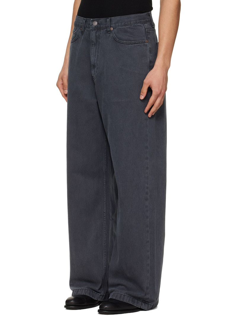 Tonywack Gray Wide-Leg Jeans outlook