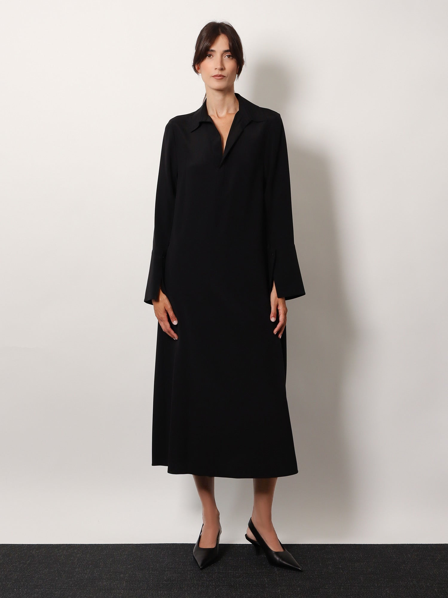 Ossola Silk Midi Dress - 2