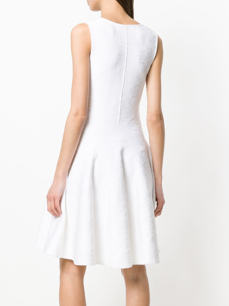 lace flared dress 4