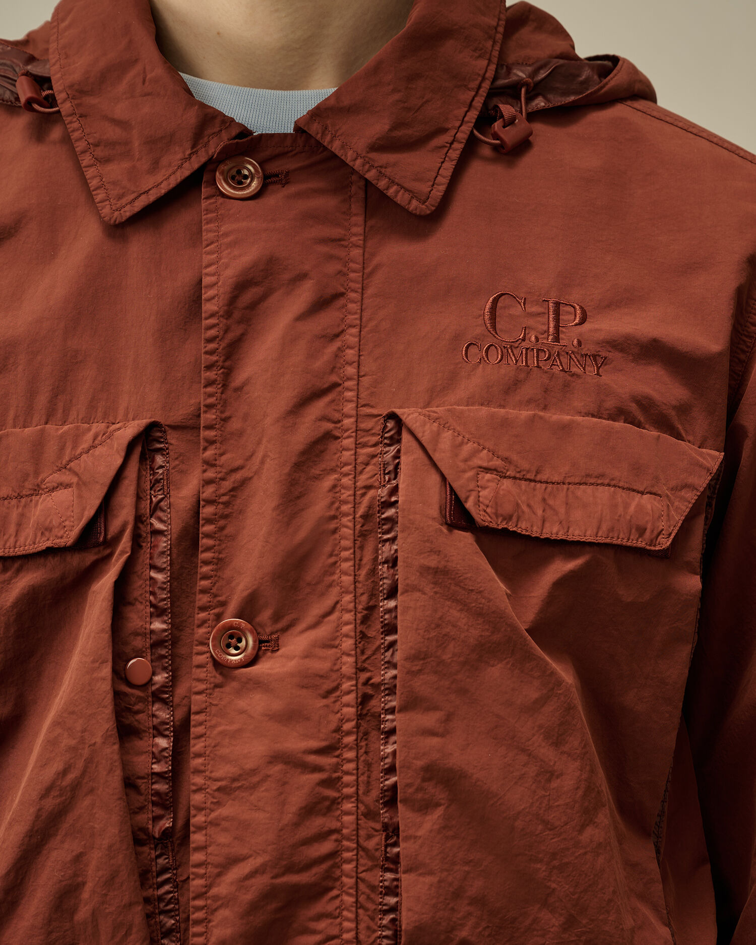 Flatt Nylon Goggle Overshirt - 5