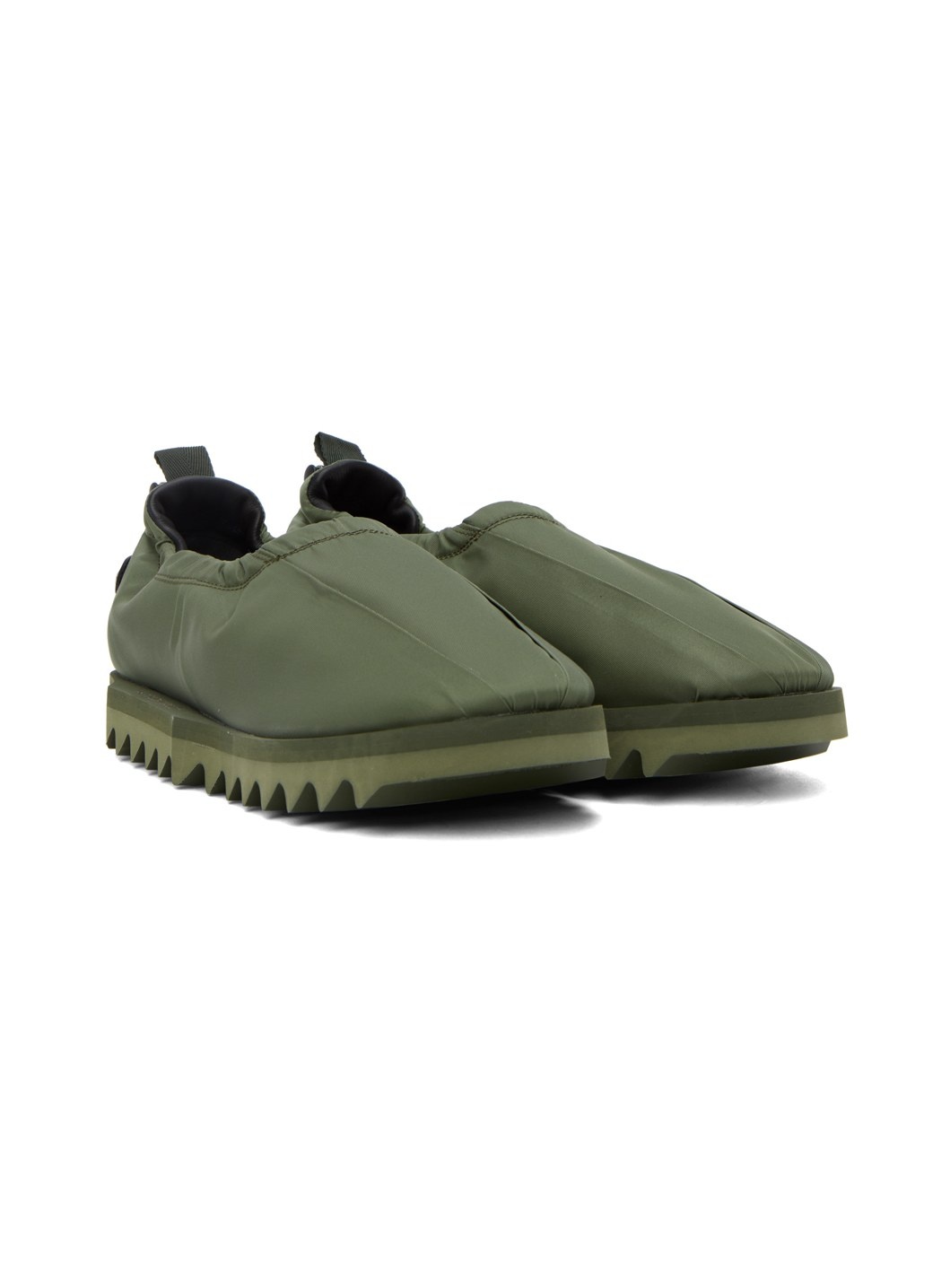 Khaki Nylon Loafers - 4