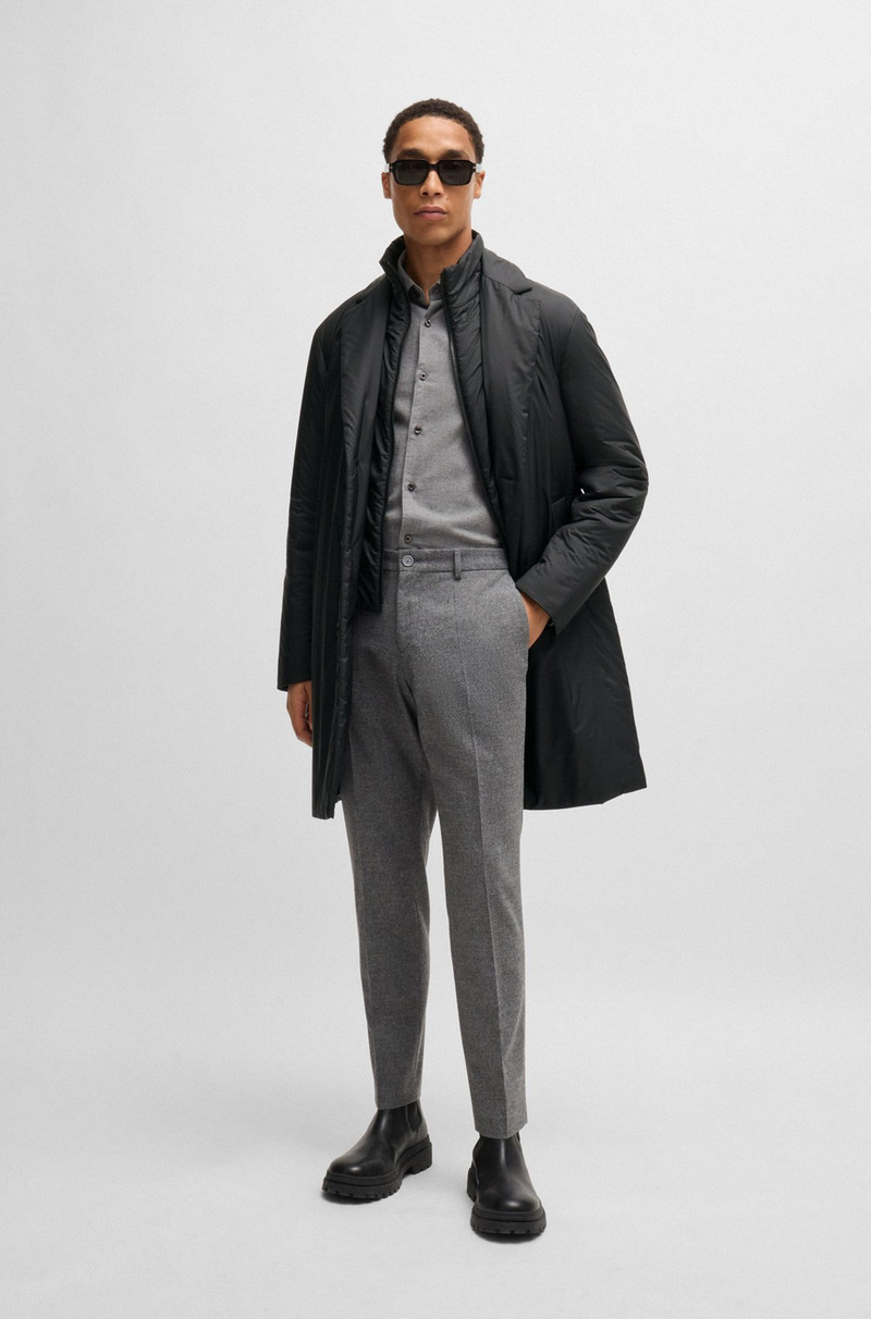 BOSS LIGHTWEIGHT WATER-REPELLENT PADDED COAT WITH ZIP-UP INNER outlook