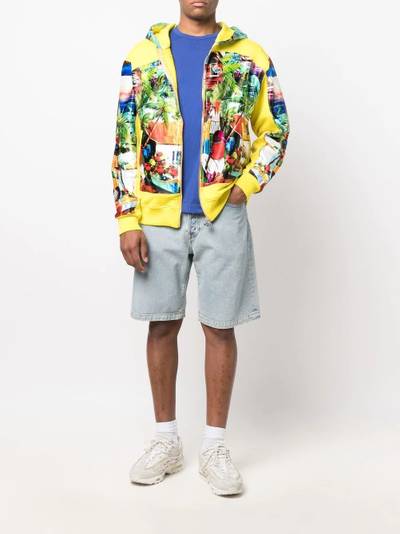 Just Don graphic-print hooded jacket outlook