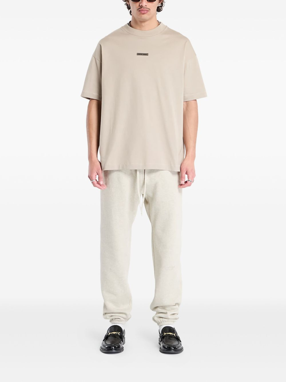 cotton track pants - 2
