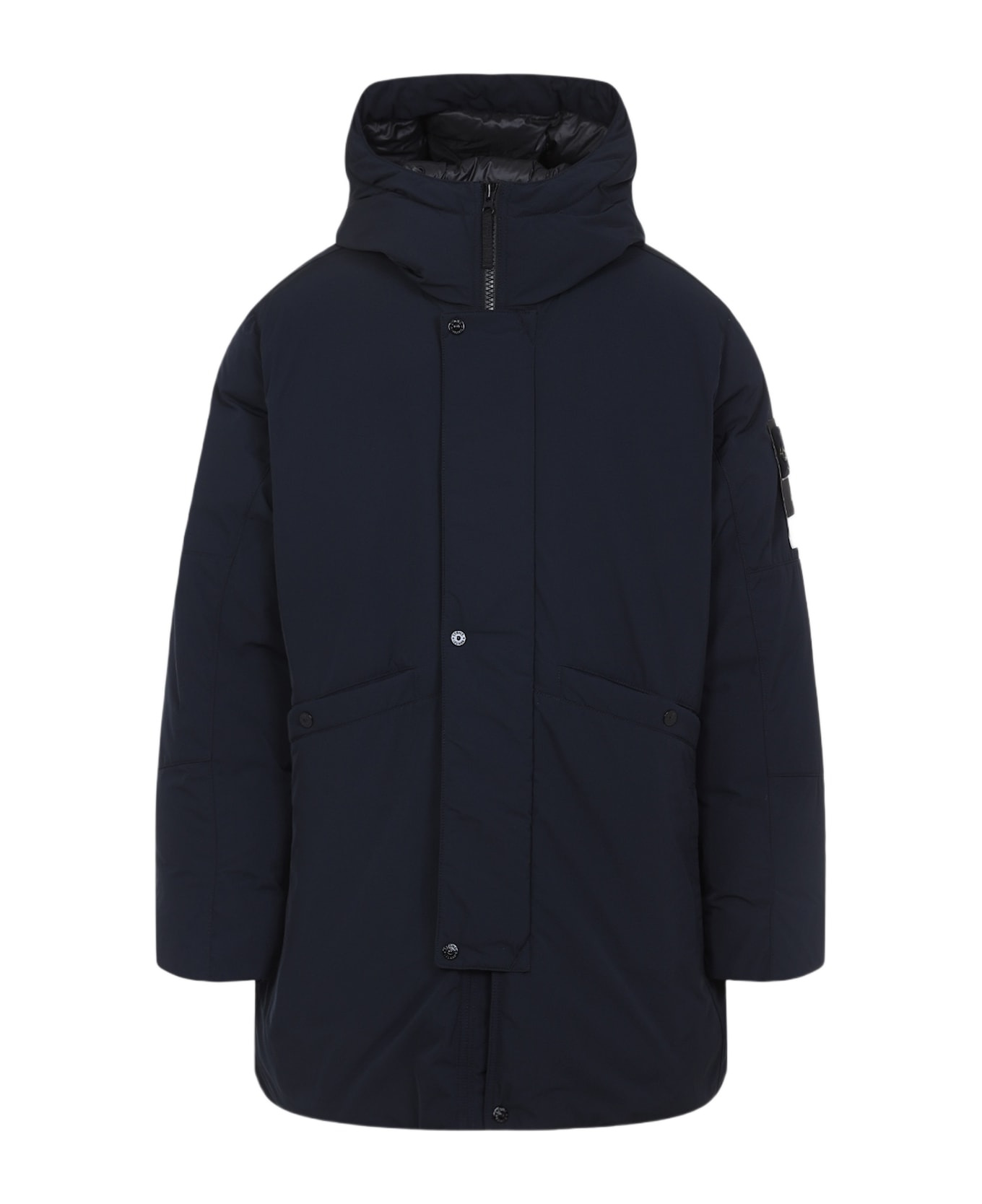 Polyester Long Parka - 1