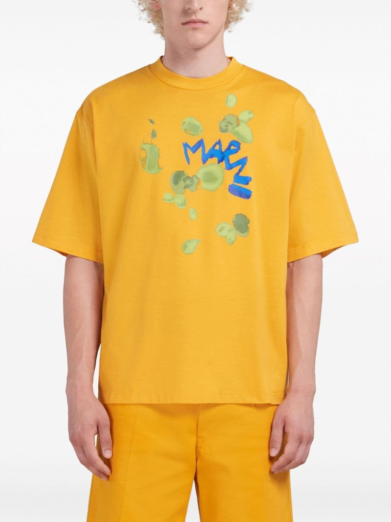 logo-print cotton T-shirt 3