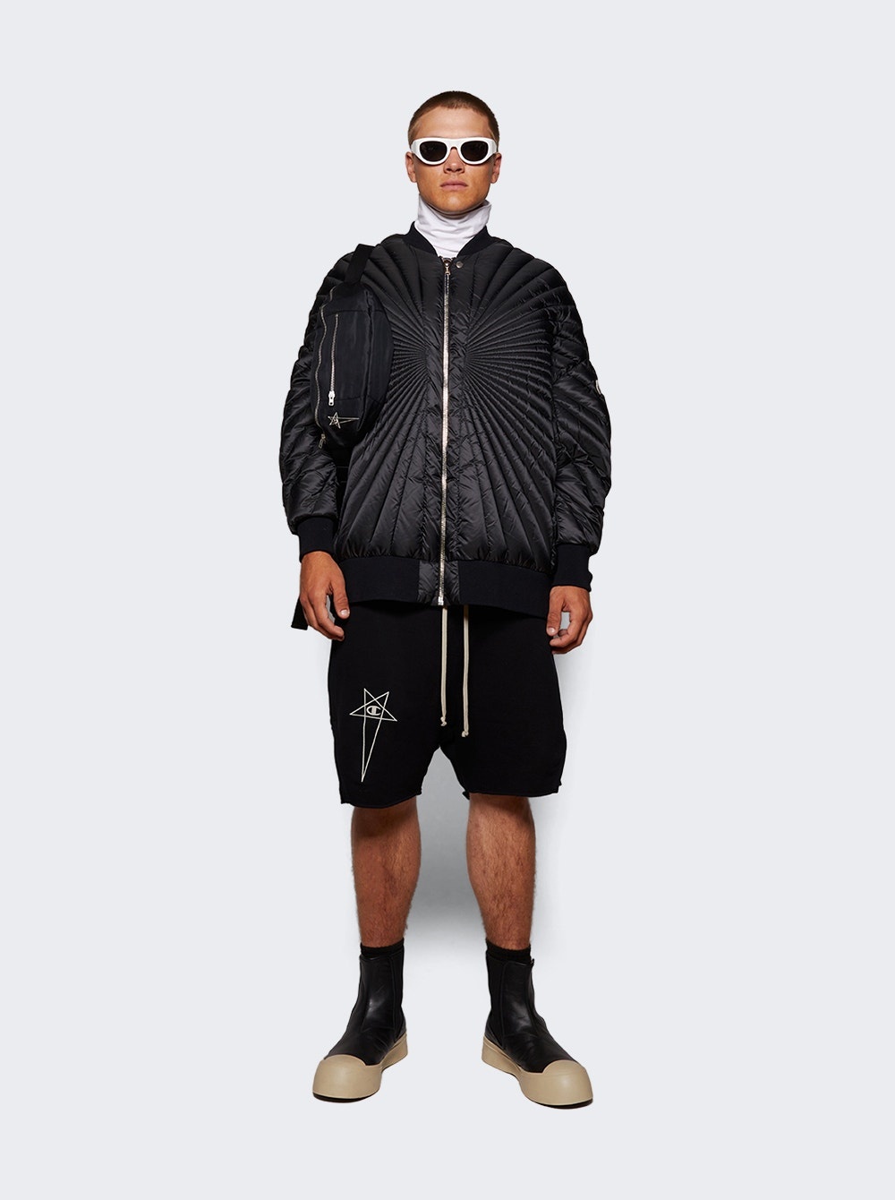 X  Champion Woven Bumbag Black - 3