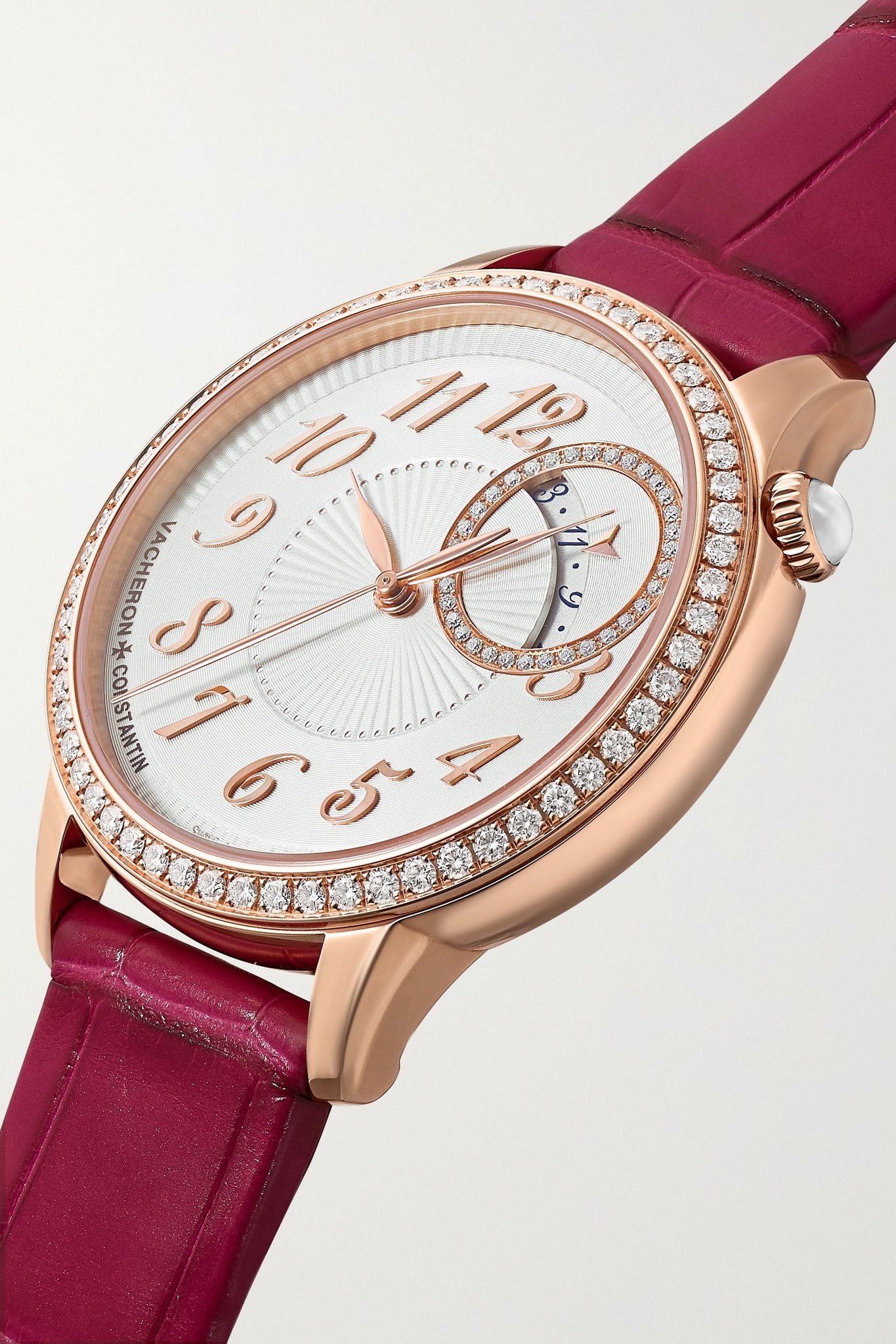 Egérie Automatic 35mm 18-karat pink gold and diamond watch - 2