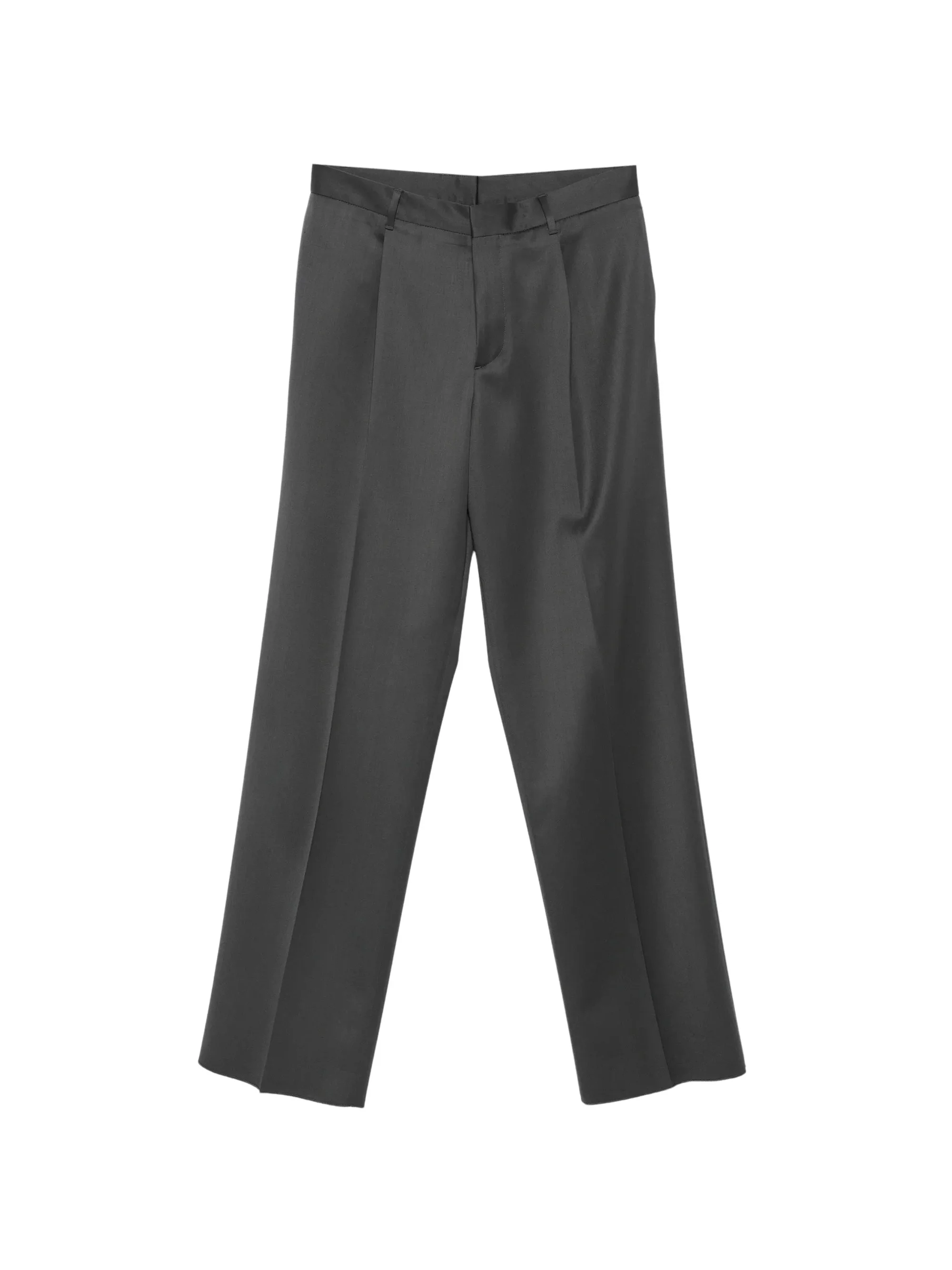 Pleated virgin-wool trousers - 1