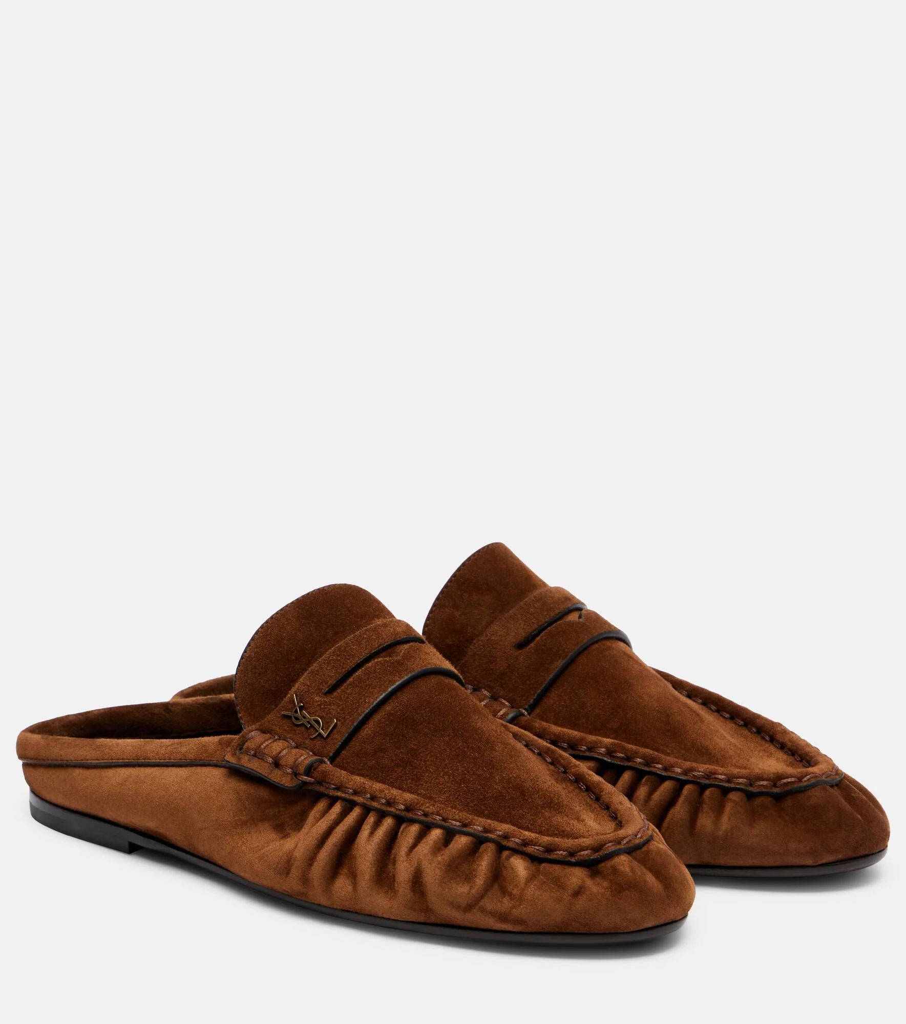 Le Loafer suede mules - 1