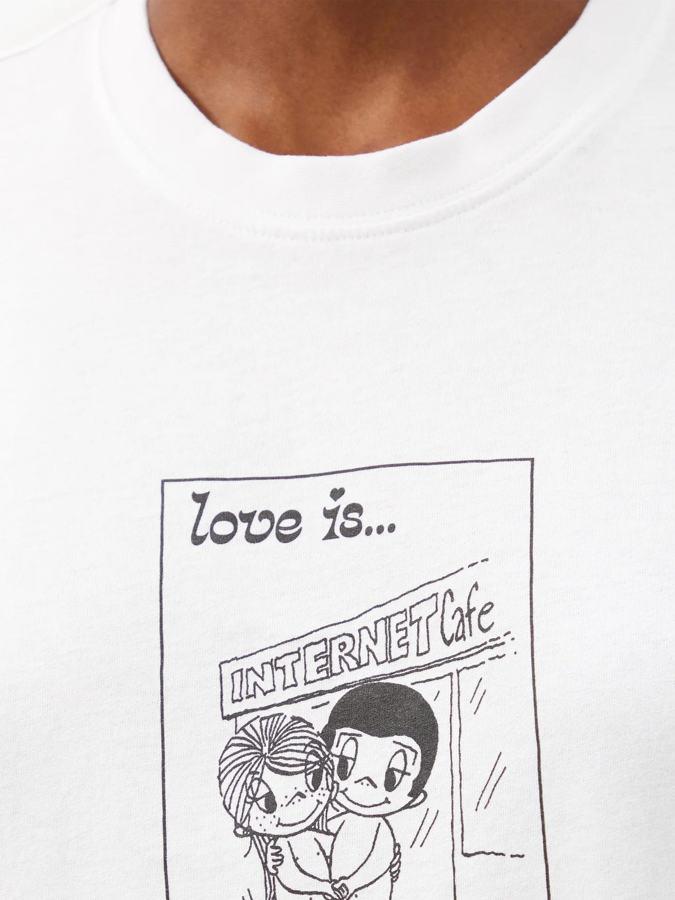 Love Is... A Modern World cotton-jersey T-shirt - 4