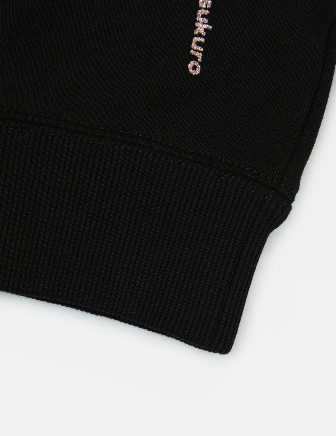 Allover Logo Glitter Print Sweatshirt - 11