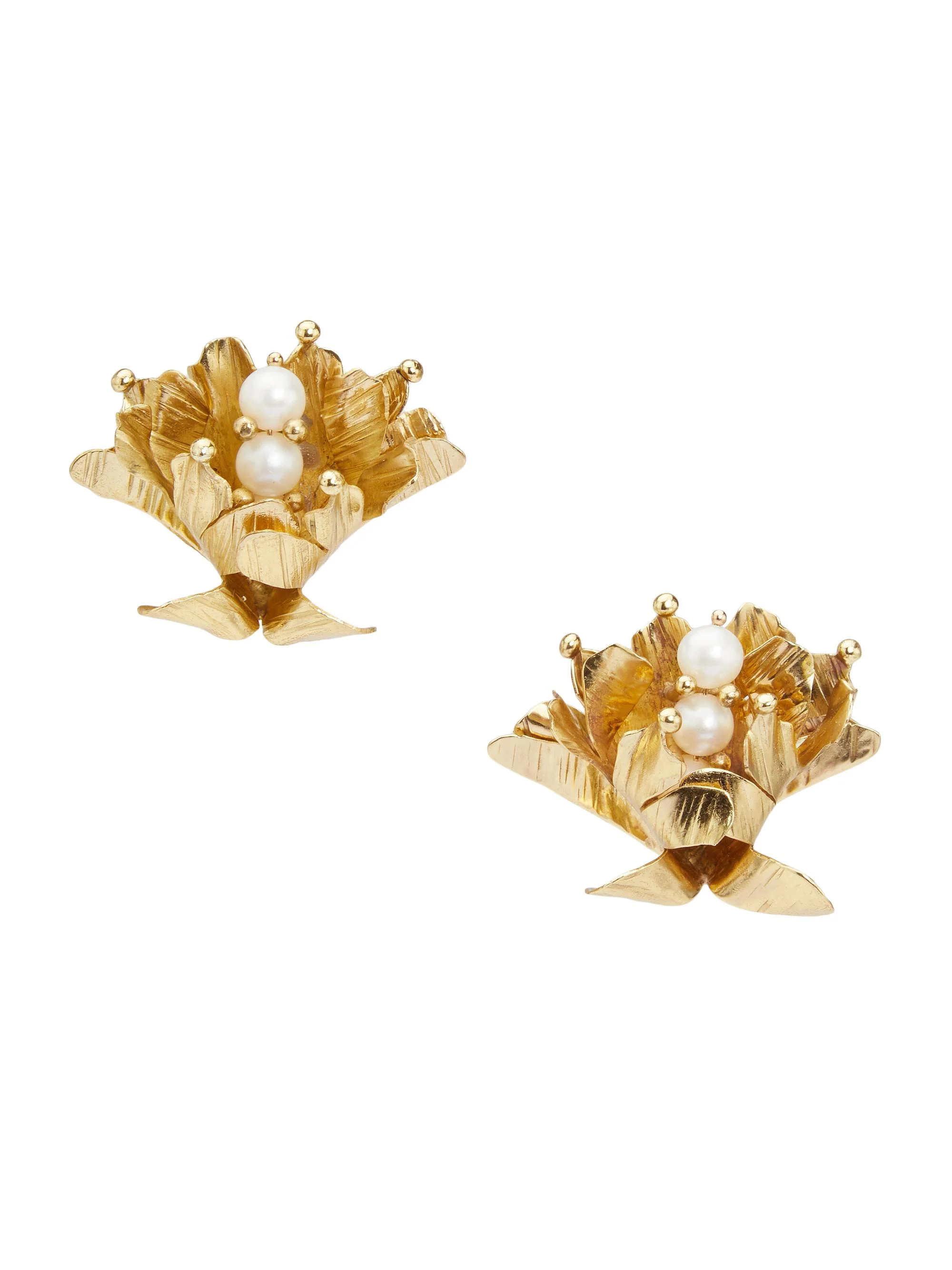 Women's Asha Pearl Stud Earrings - Pearl - 1