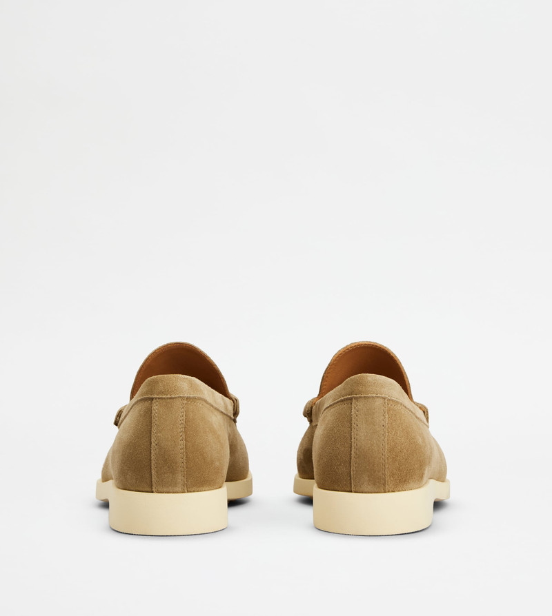 Tod's LOAFERS IN SUEDE - BEIGE outlook