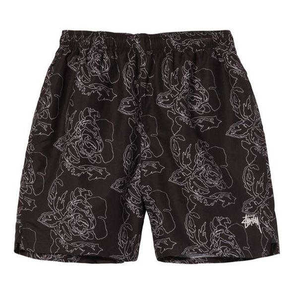 Stussy Roses Water Short 'Black' STUSSY-SS21-30 - 1