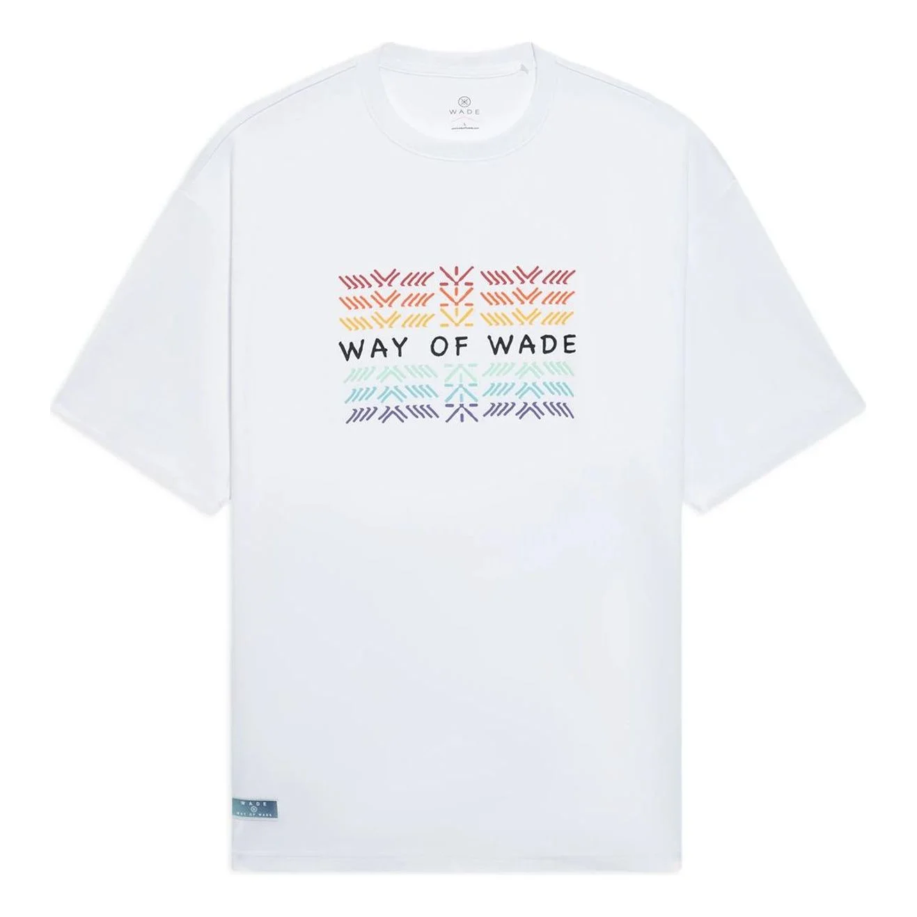 Li-Ning Way Of Wade Graphic Loose Fit T-shirt 'White' AHSS431-2 - 1