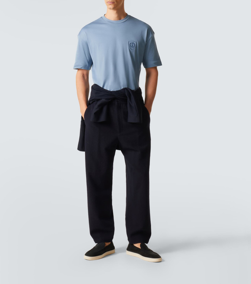 GIORGIO ARMANI Cotton jersey T-shirt outlook