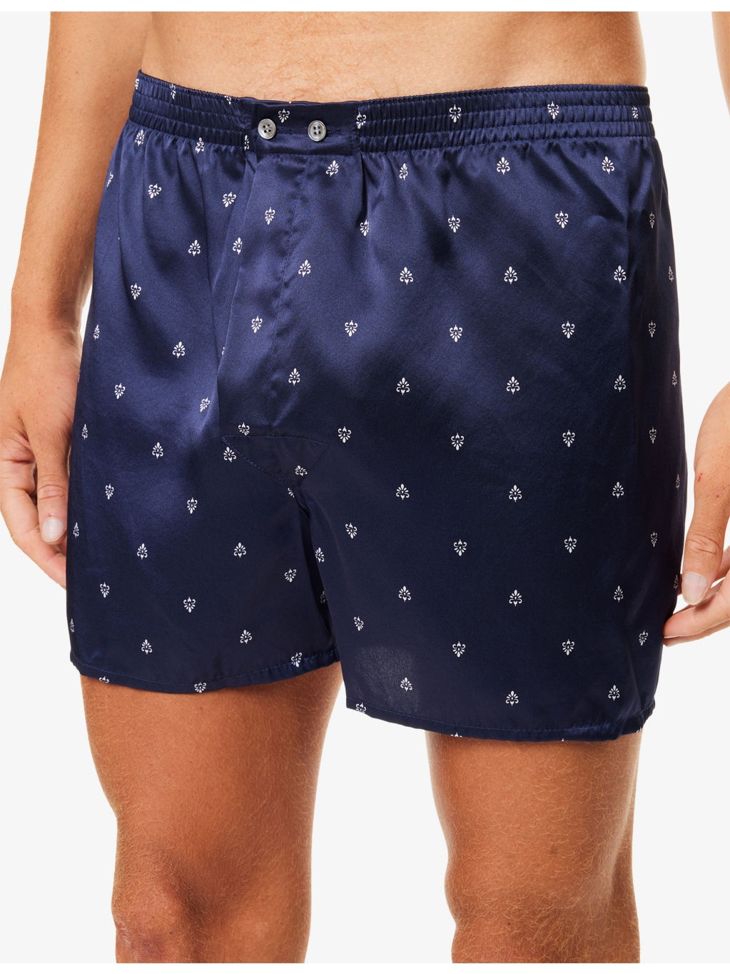 Brindisi Printed Classic-Fit Silk Boxer Shorts - 4