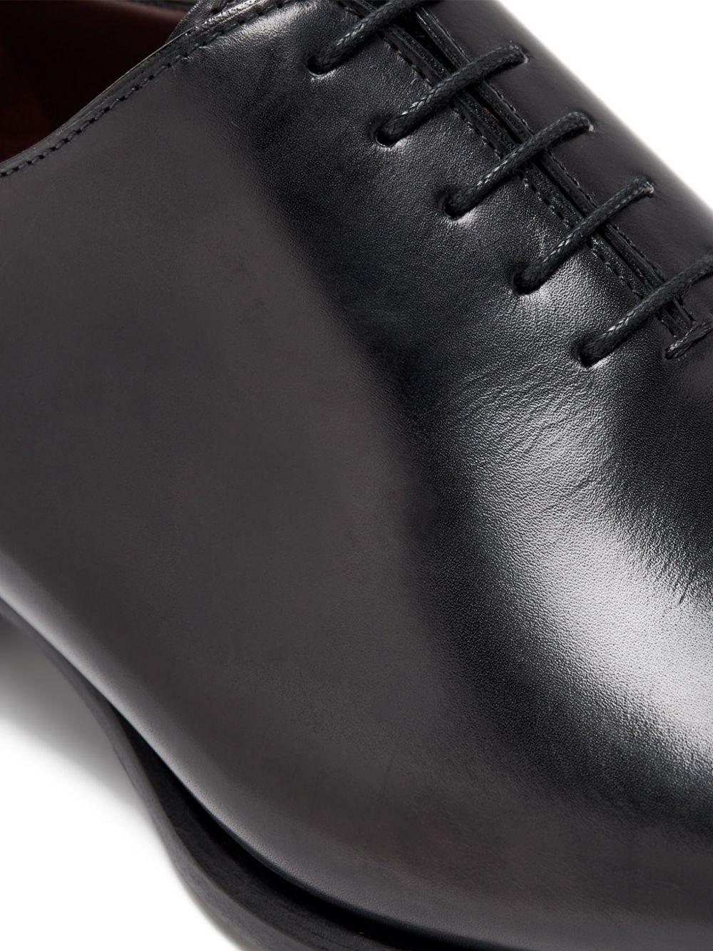 leather lace-up oxford shoes - 4