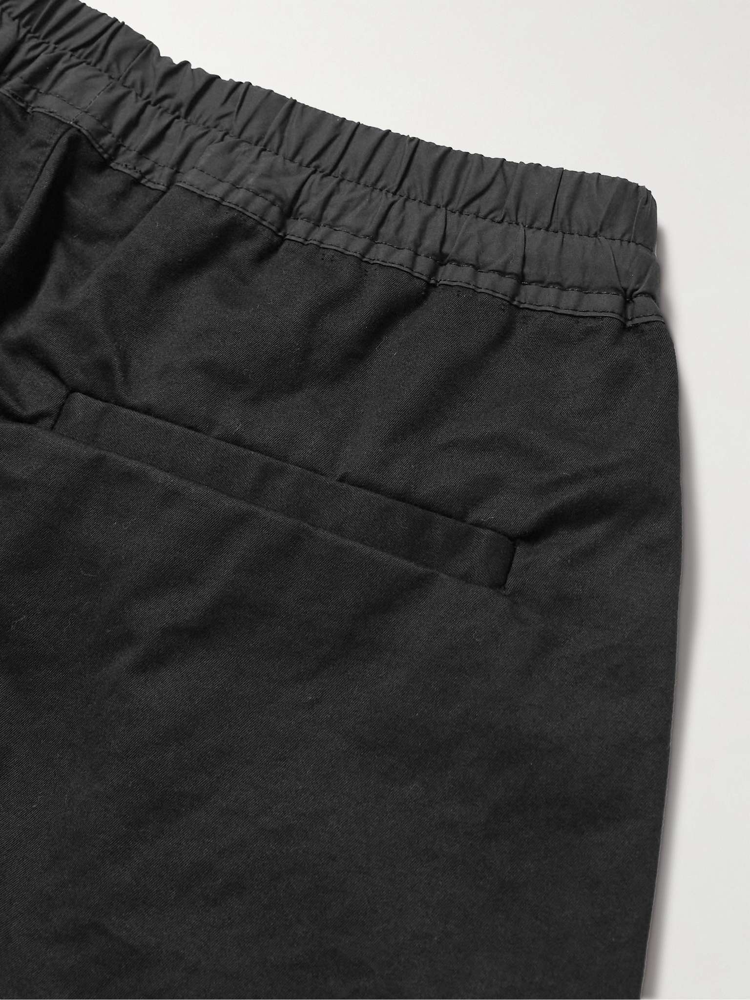 Wide-Leg Logo-Appliquéd Cotton-Twill Shorts - 5