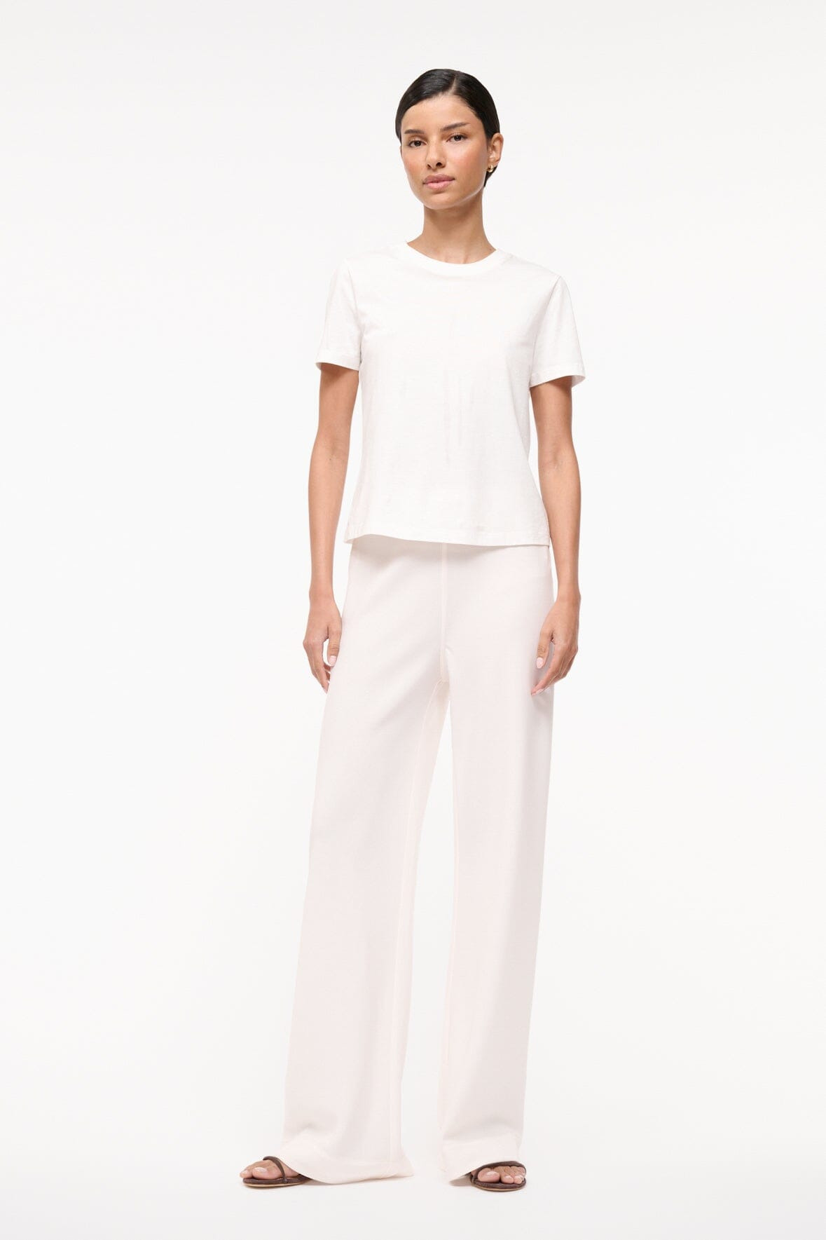 STAUD STROLL PANT IVORY - 5