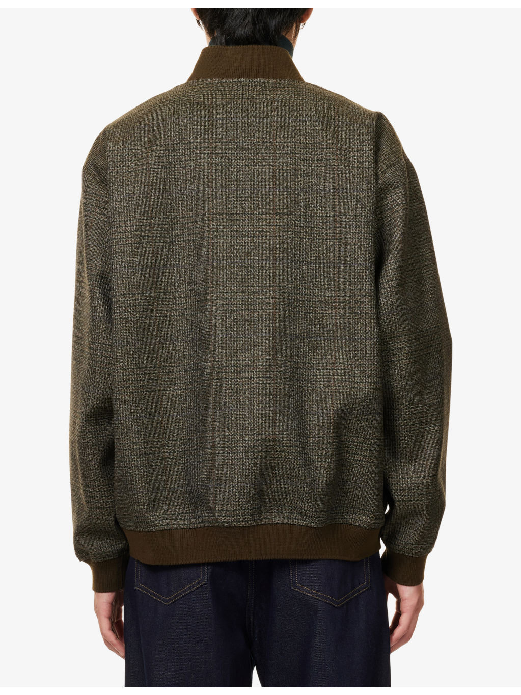 Gabier Checked Wool Jacket - 4