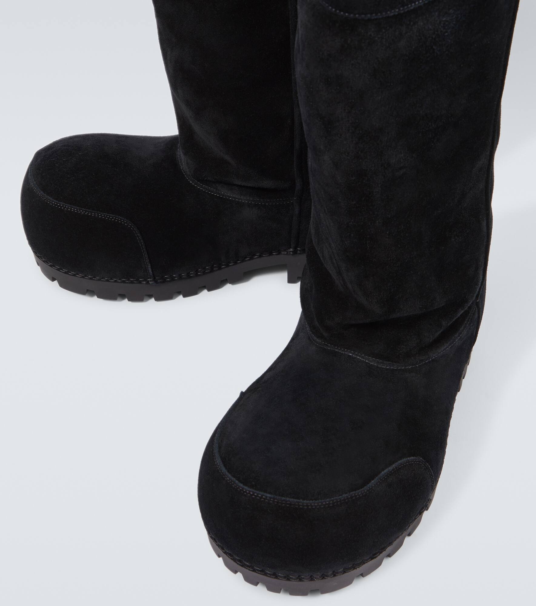 Alaska Fur High suede boots - 3