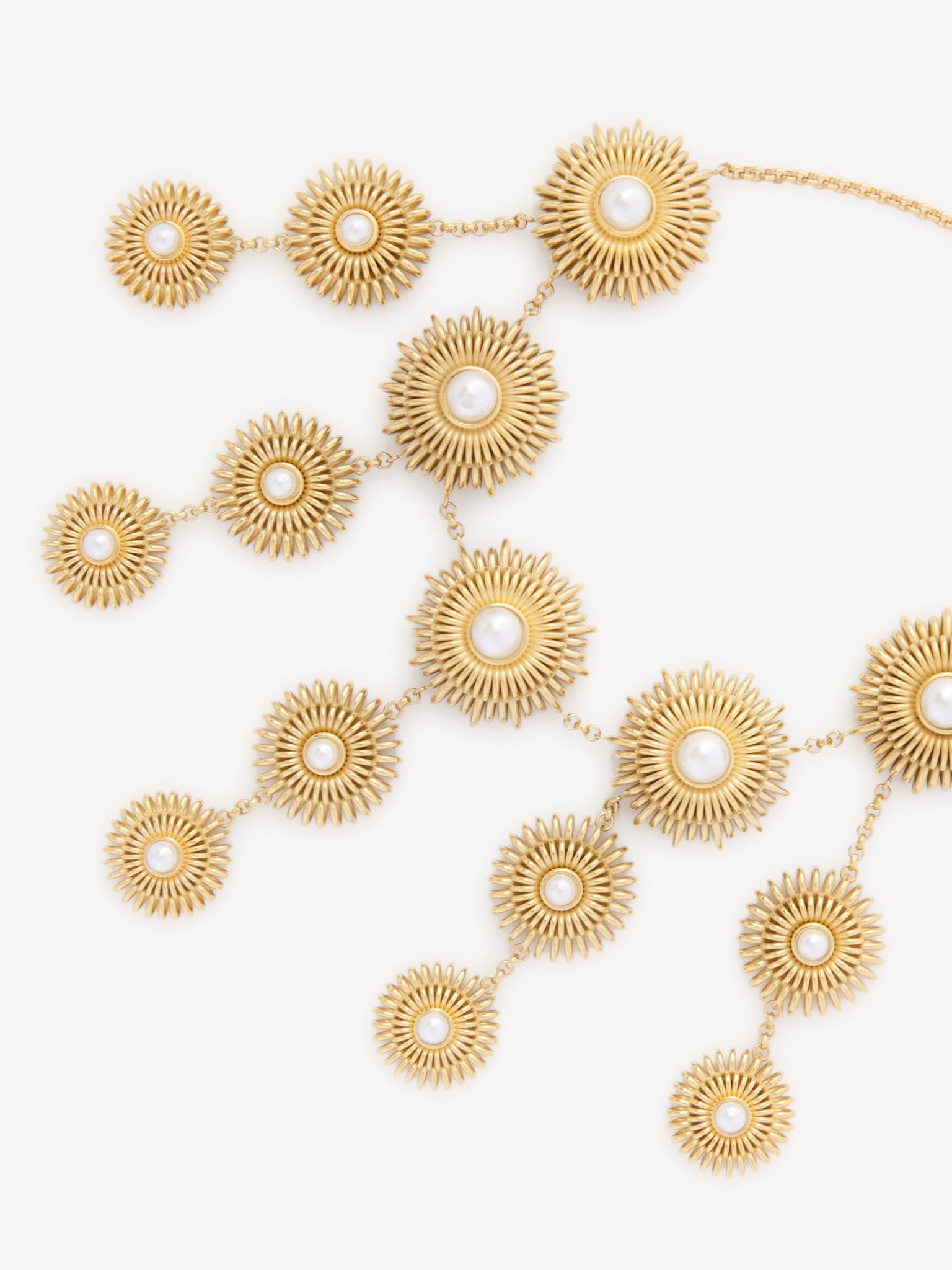 THE CHLOÉ MECHANICAL FLOWERS NECKLACE - 3
