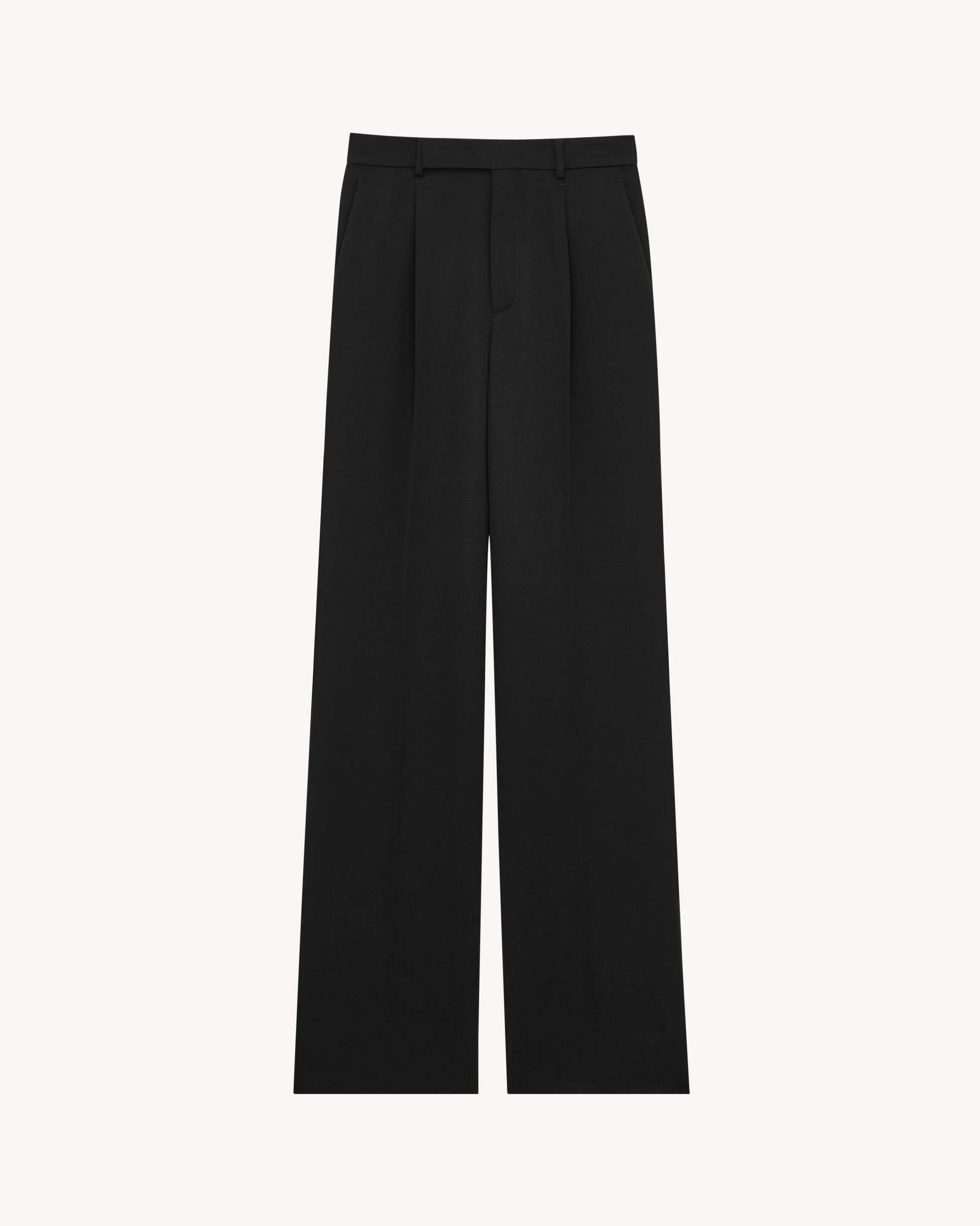 FLUID PANTS IN GRAIN DE POUDRE - 1