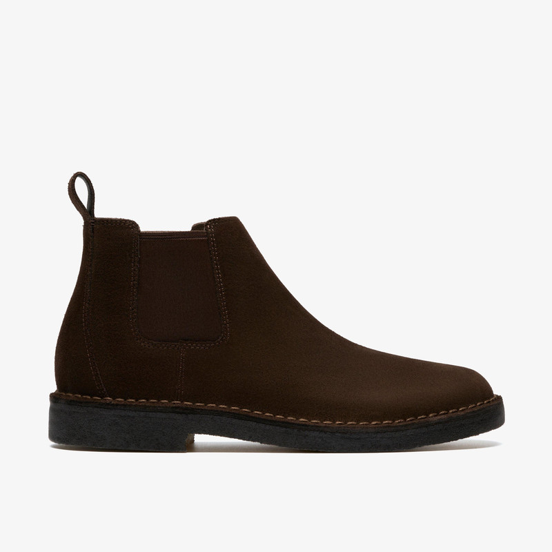 Desert Chelsea Dark Brown Suede 1