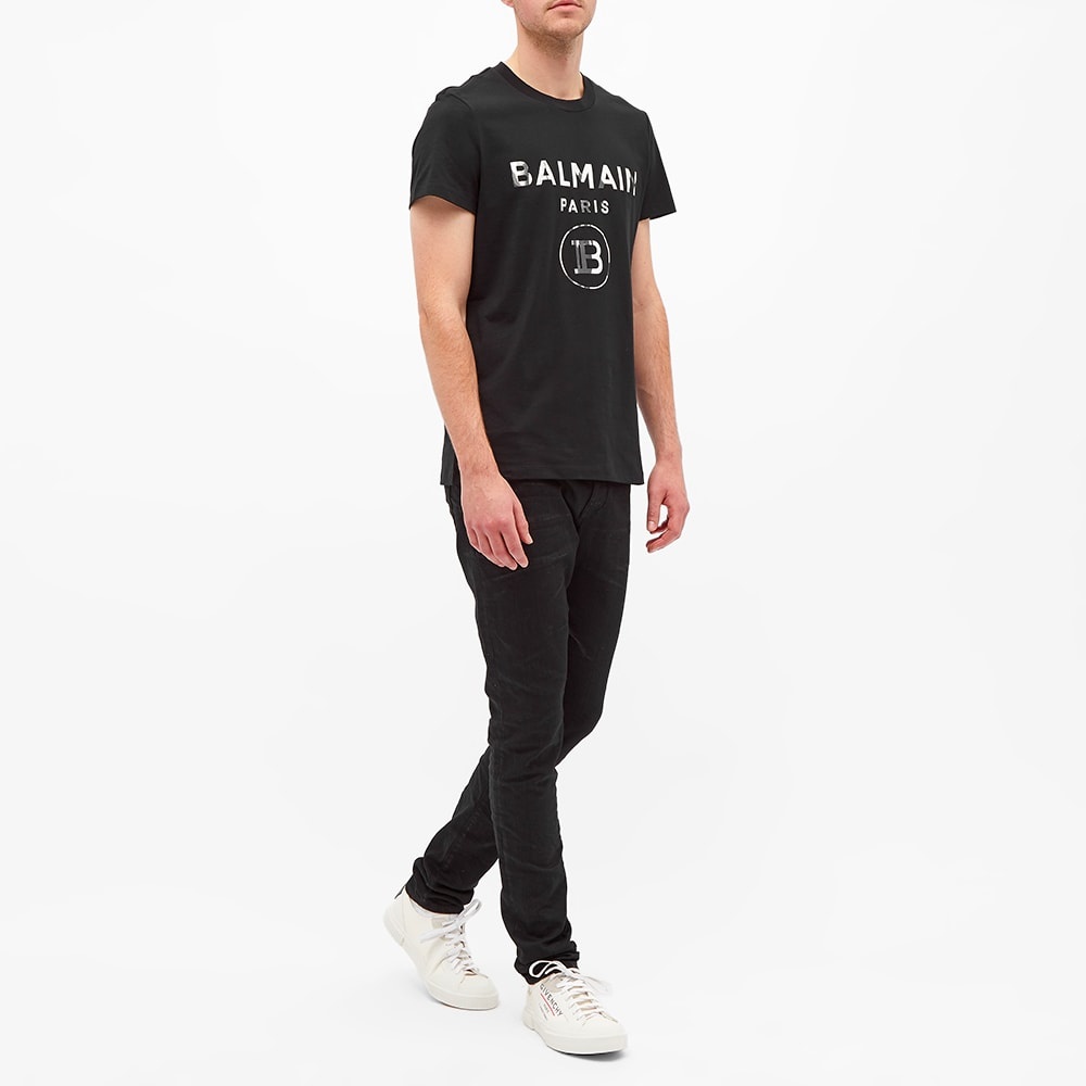 Balmain Foil Logo Tee - 5