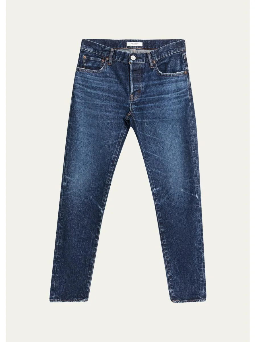 Carrol Mid-Rise Tapered Jeans - 1