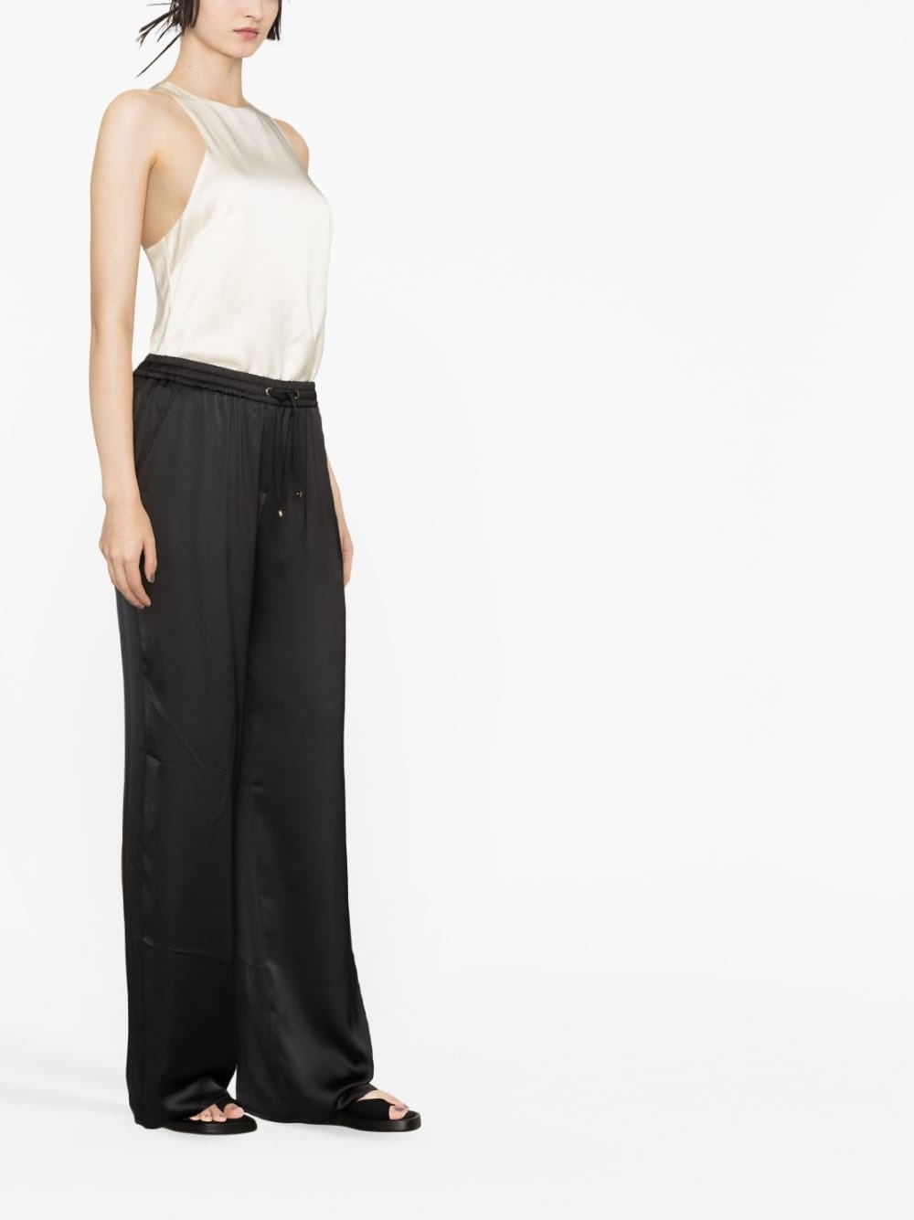 high-waist palazzo pants - 3