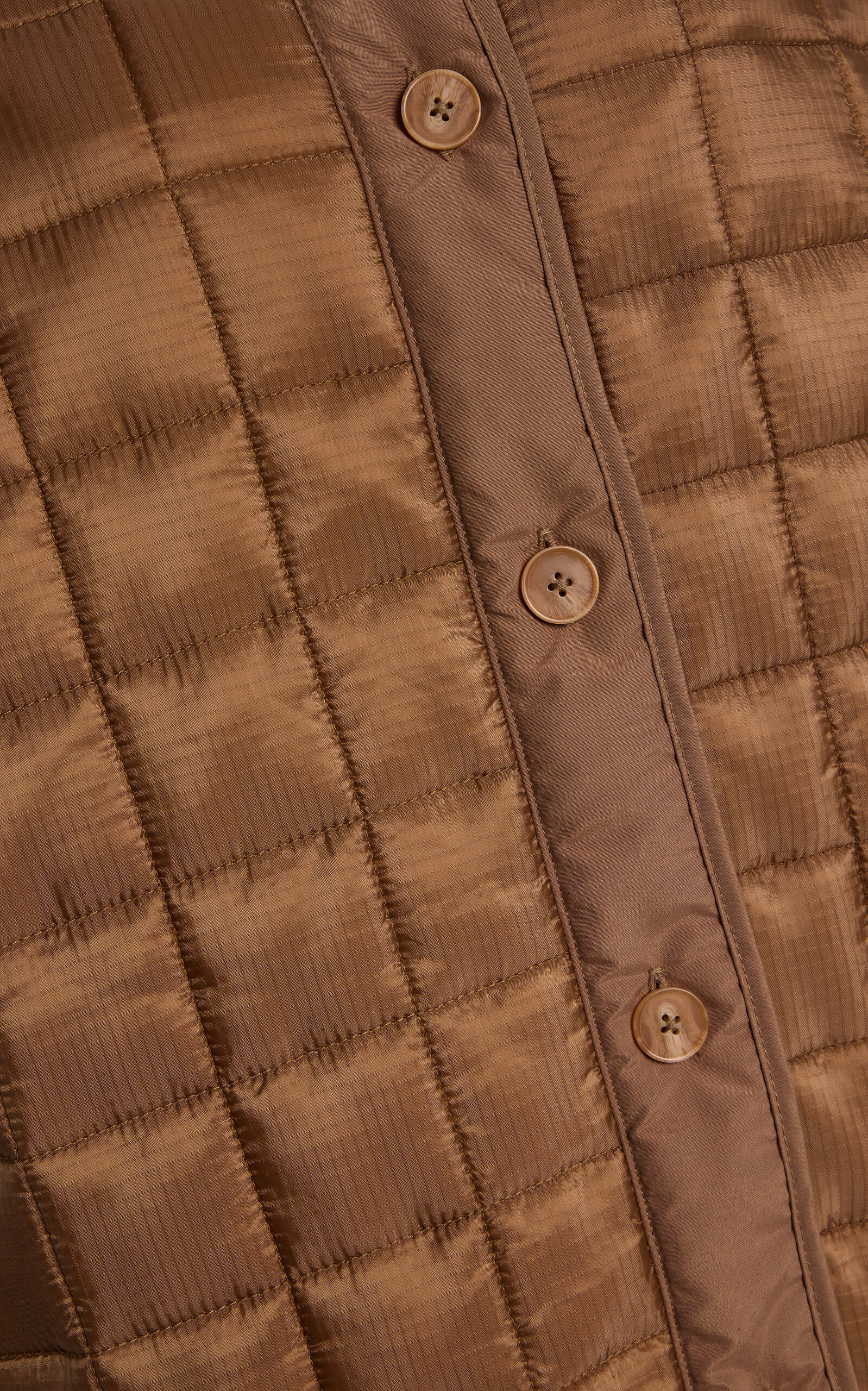 Edith Quilted Jacket brown - 6