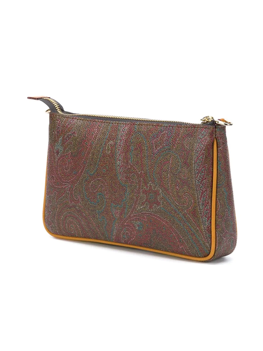 paisley print shoulder bag - 3